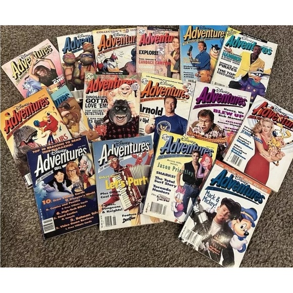 Vintage Lot Of Disney Adventure Magazines 1992-1993. 16 Books. 90’s Nostalgia - Picture 6 of 6